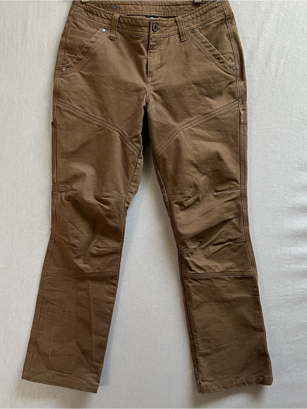 Kuhl Straight Leg Utility Cargo Work Hiking Pants Sz 6 Short